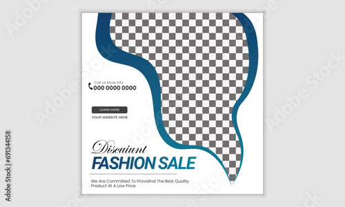 fashion social media post design