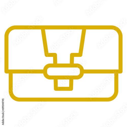 Vector Design Clutch Bag Icon Style