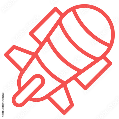 Vector Design Zeppelin Icon Style