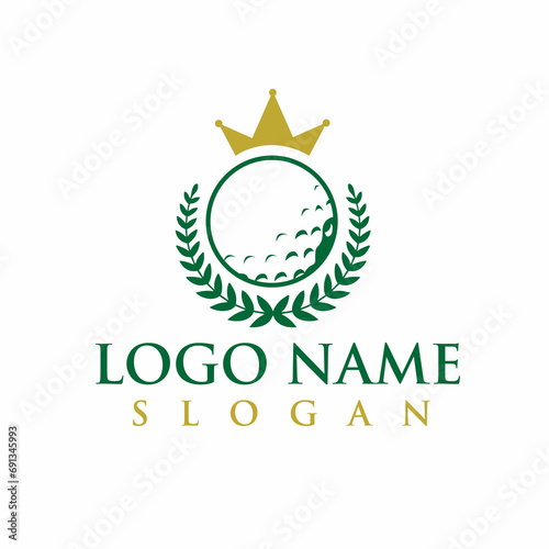  golf template logo design for golf club
