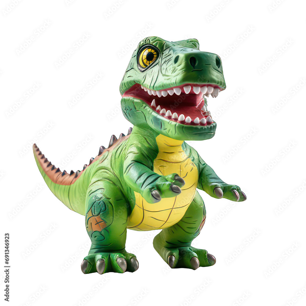 Naklejka premium Dinosaur toy