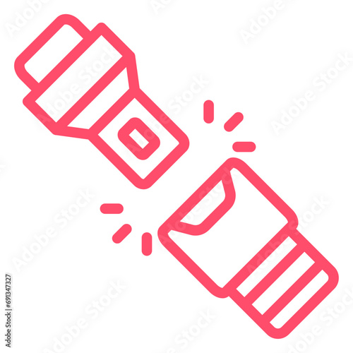 Vector Design Seat Belt Icon Style