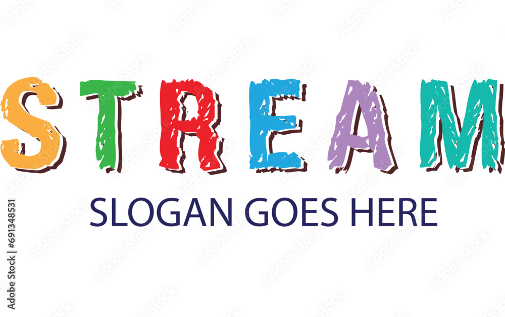 kids logo design vector kids logo design vector