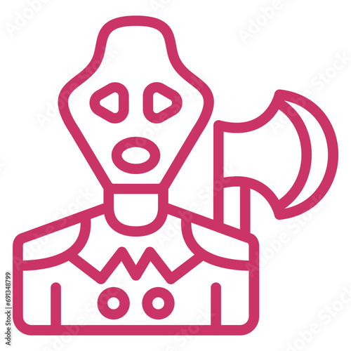 Vector Design Executioner Icon Style