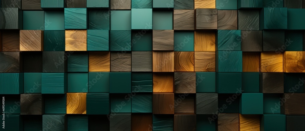 Jungle Wooden Blocks Layered Jungle Wooden Blocks Layered