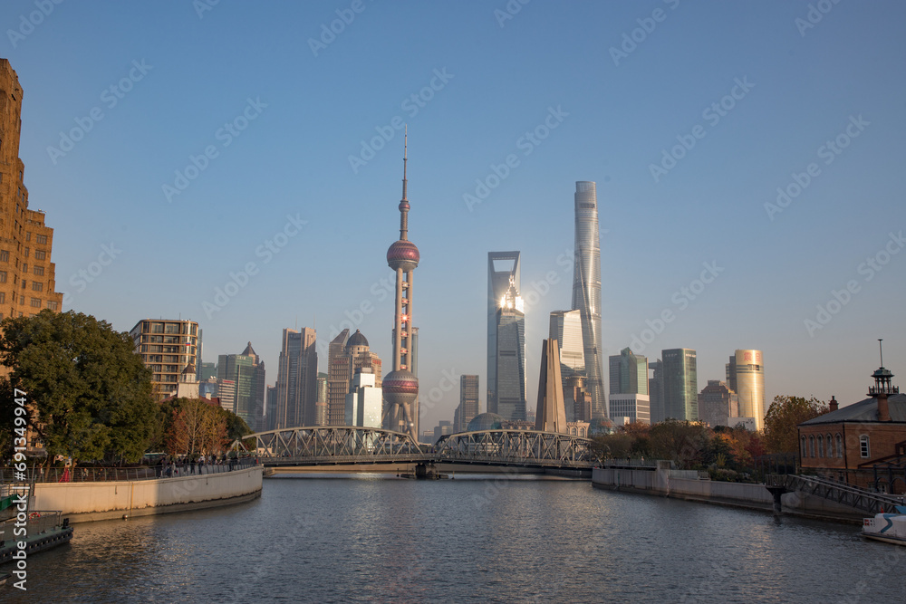 Obraz premium city shanghai