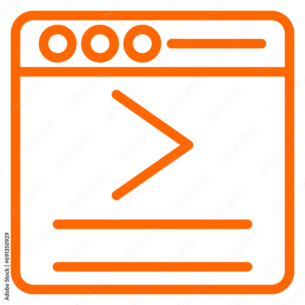 Vector Design Console Command.svg Style Vector Design Console Command.svg Style