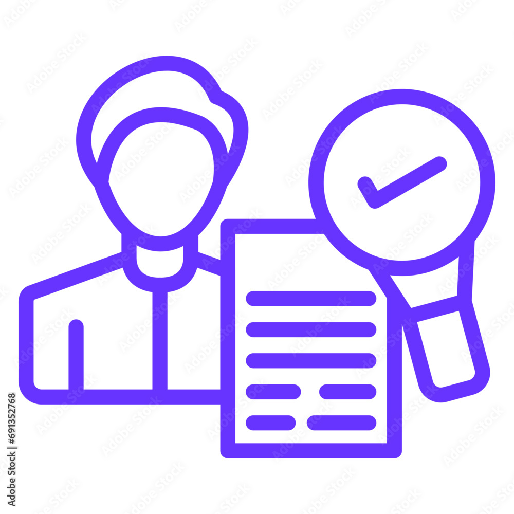 Vector Design Background Check Icon Style Vector Design Background Check Icon Style