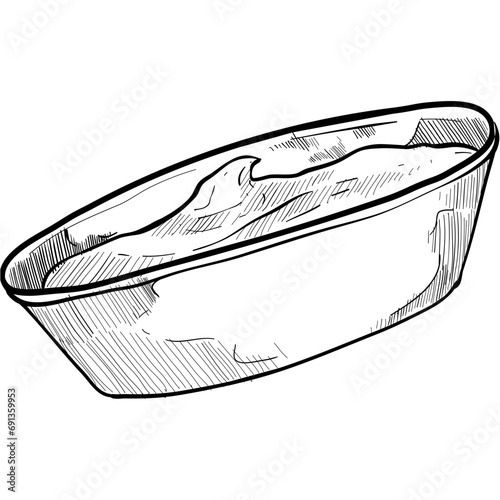 sauce handdrawn illustration