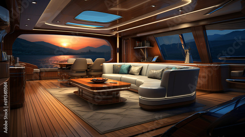 Yacht interior © Salman