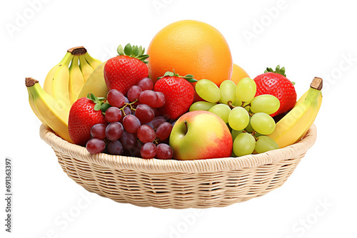 Fruity Ensemble Fresh Bounty isolated on transparent background