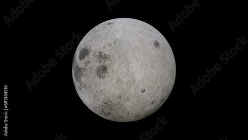 Moon rotating VFX 
