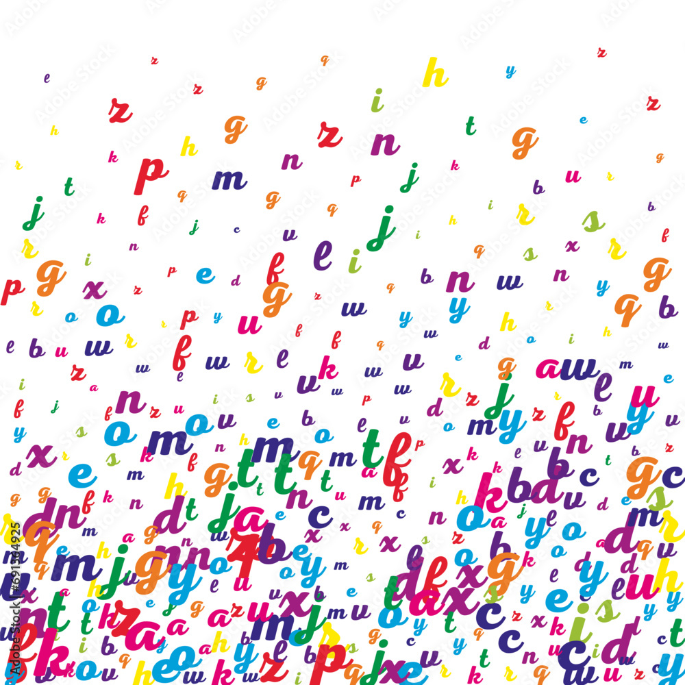 Concept of school background. Colorful childish Concept of school background. Colorful childish