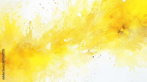 brush yellow watercolor.color shades space image