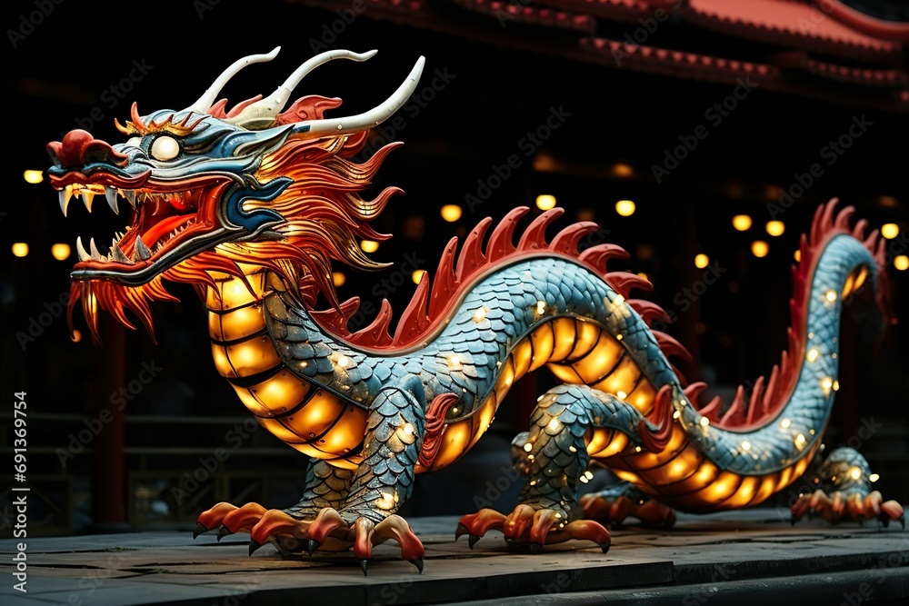 chinese dragon crazy bot statue chinese dragon crazy bot statue