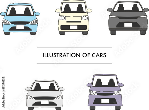 車のセット