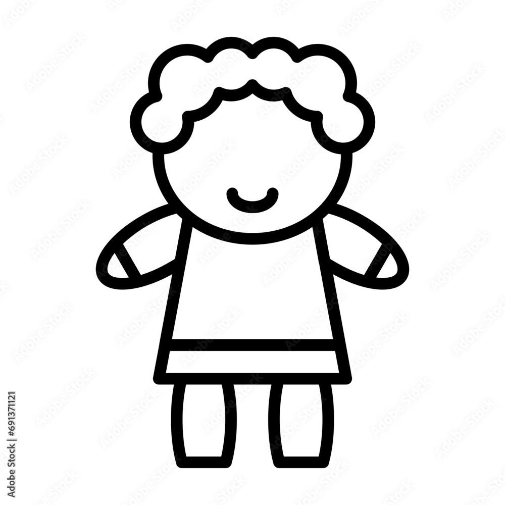 Obraz premium Boy Icon