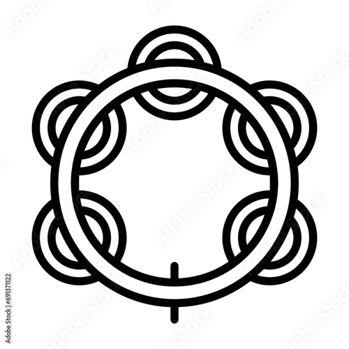 Tambourine Icon