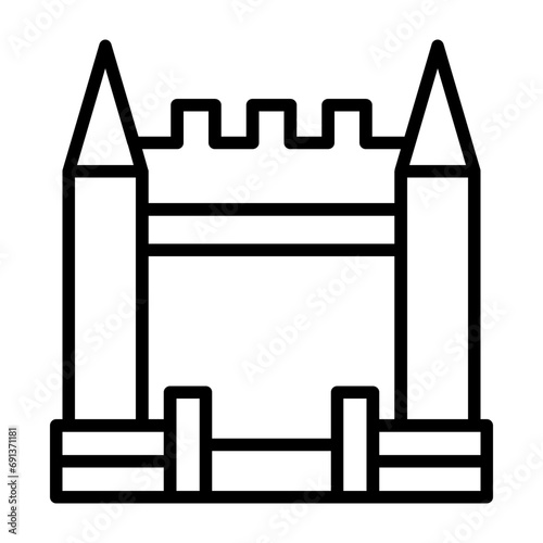 Inflatable Castle Icon