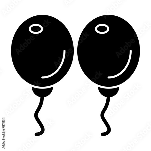 Balloons Icon