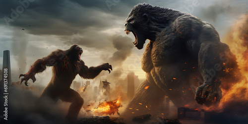 Monstrous Showdown: The Battle of the Titans Unleashed