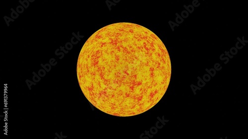 Sun VFX rotating