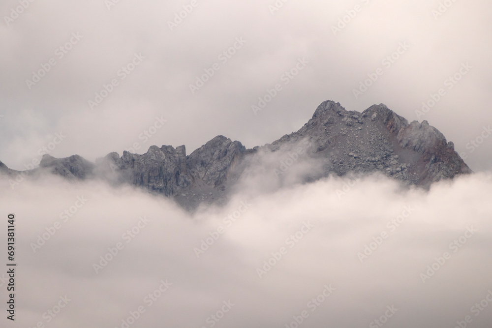 Obraz premium Steinernes Meer, mountain landscape in Bavaria, Germany and Austria