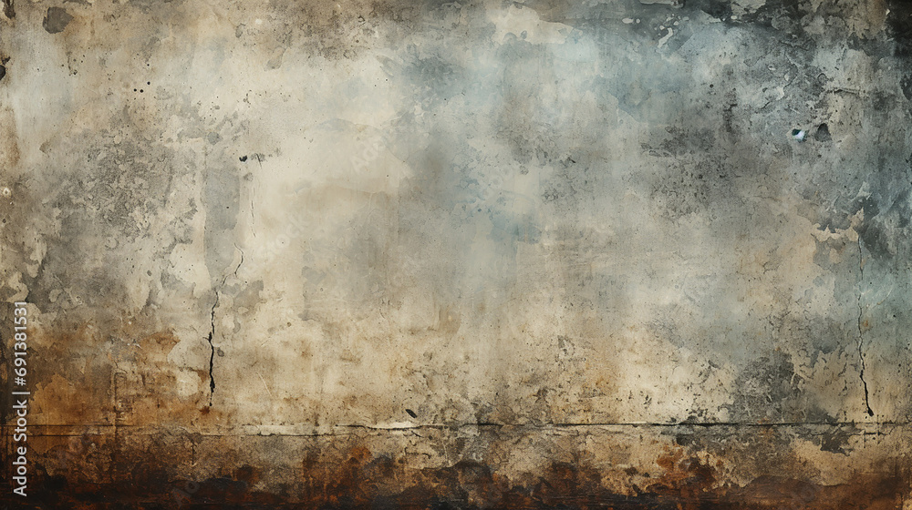 Obraz premium Old grunge black and gray background - Hard Processing style