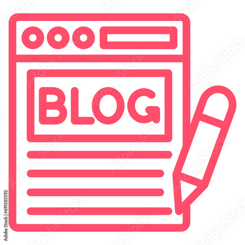 Blog Icon Style