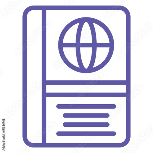 Passport Icon Style