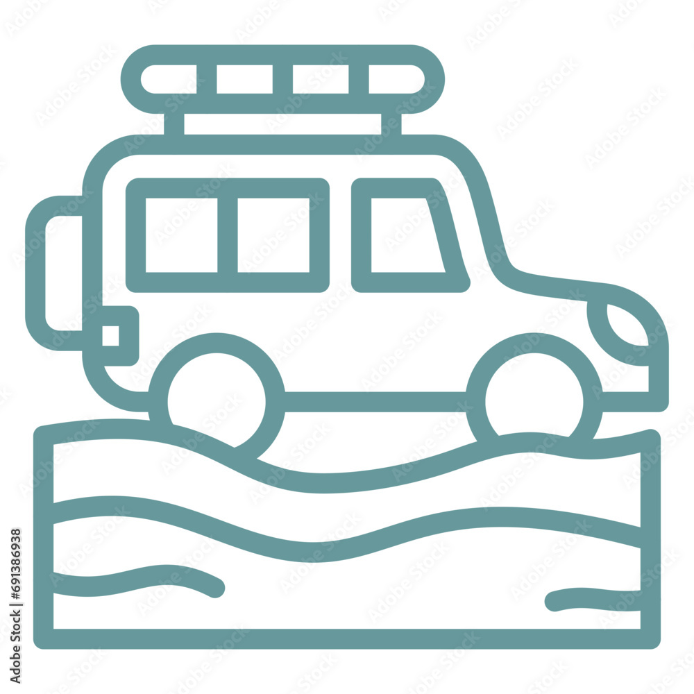 Desert Safari Icon Style Desert Safari Icon Style