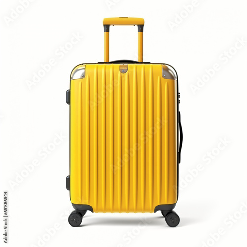 Yellow Trolley Luggage Bag