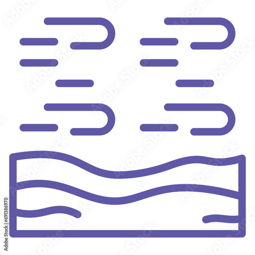 Desert Sandstorm Icon Style
