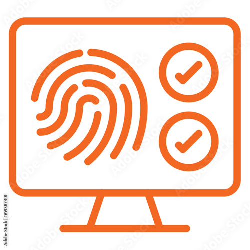 Biometrics Icon Style
