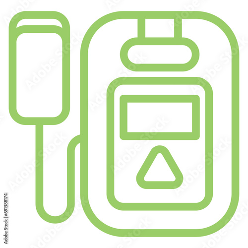 Defibrillator Icon Style