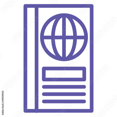 Passport Icon Style