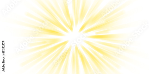 太陽光  抽象 レトロ 黄色 背景 PNGファイル photo