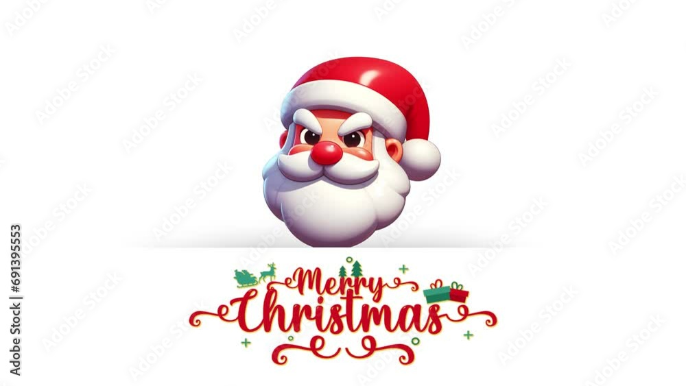 Merry Christmas greeting card with Santa Claus animation , Christmas Wishes video Merry Christmas greeting card with Santa Claus animation , Christmas Wishes video