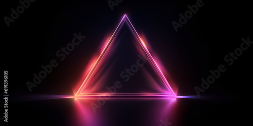 abstract background with glowing lights