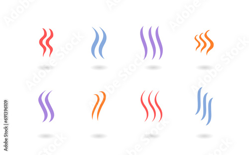 Smell icon set