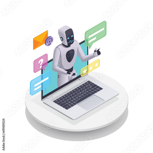 chatGPT Ai artificial intelligence technology hitech concept. chat GPT with smart bot, open Ai, line, lights, technology Abstract, vector. design for chat, web banner, background, transformation.