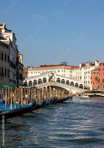 Rialto Bridge and Grand Canal in Venice © wjarek