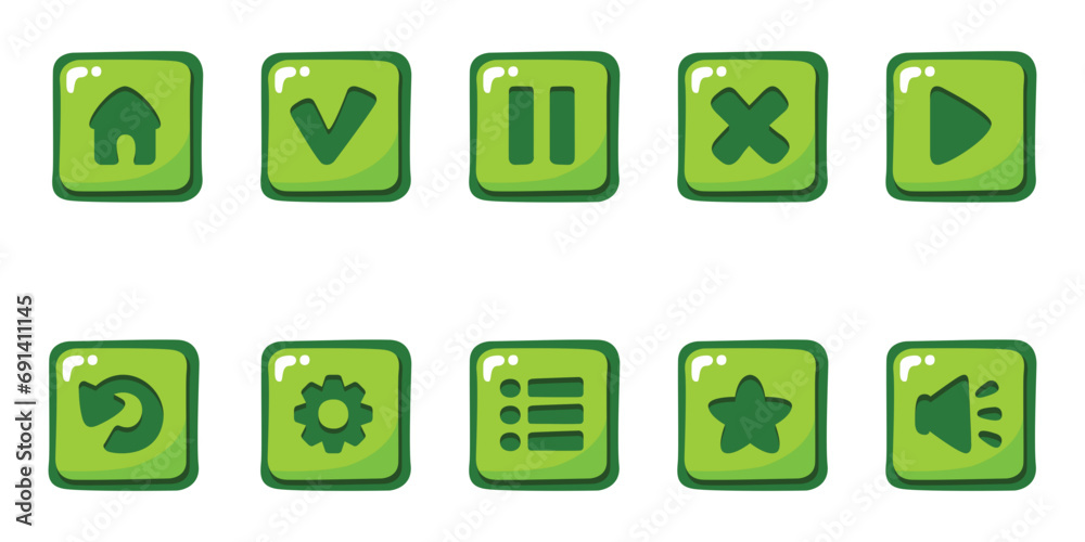 Game Button Icon 