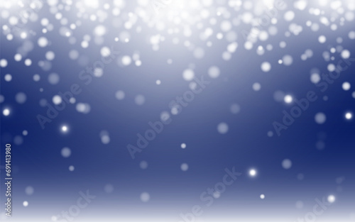 Snow Christmas bokeh soft light abstract backgrounds, Vector eps 10 illustration bokeh particles, Backgrounds decoration