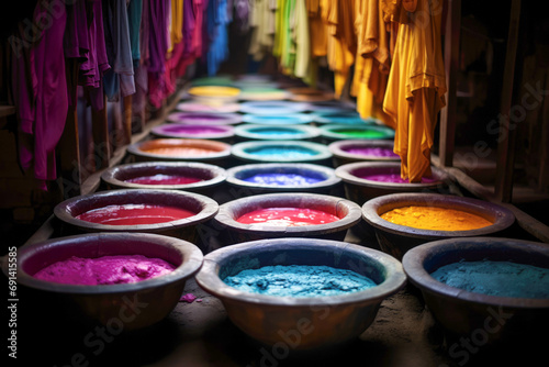 Traditional Dyeing Techniques, Infusing Patterns into Textiles by Hand. © EdNurg