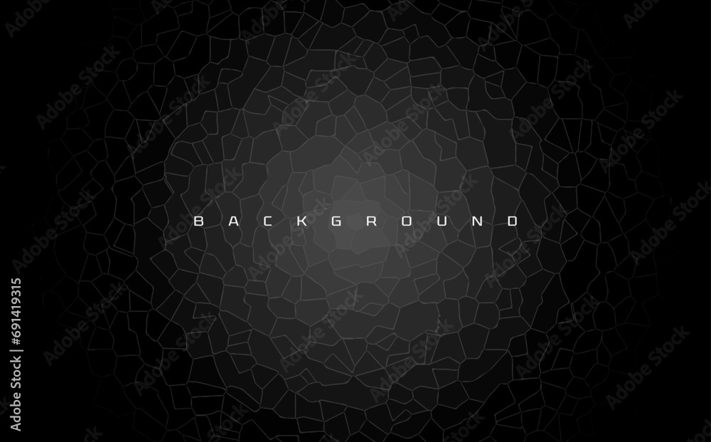 abstract elegant black mosaic texture vector background design