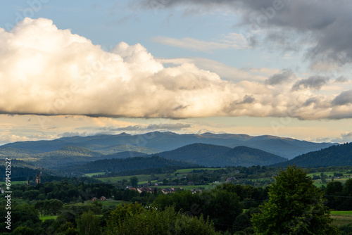 Bieszczady, Polska, Ukraina, Słowacja