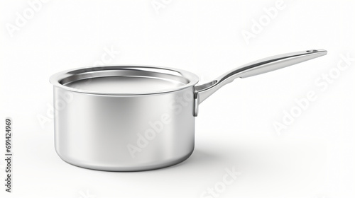 Saucepan isolated on white background