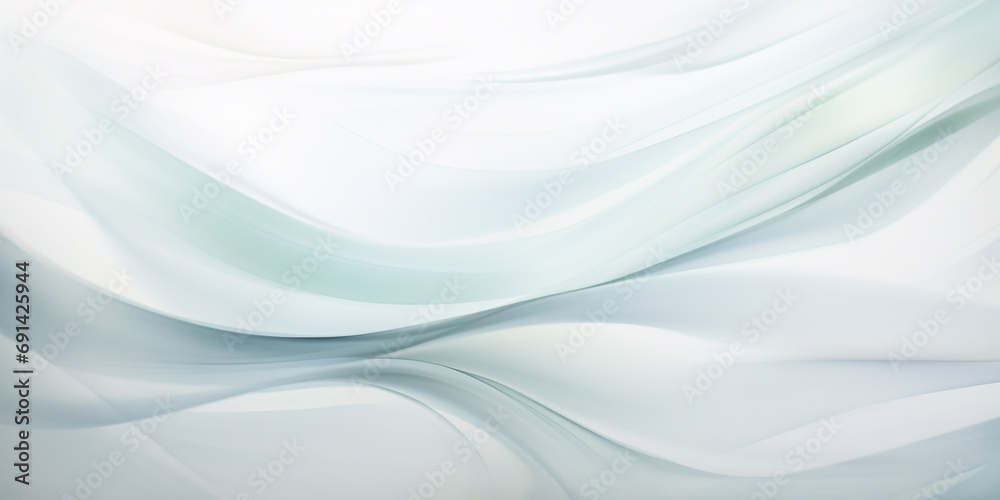 Abstract painting of a white background with waves, Generative AI Abstract painting of a white background with waves, Generative AI