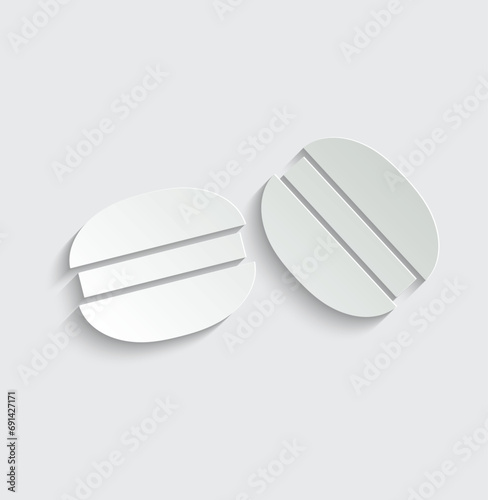 macaron icon vector macaroons sign 